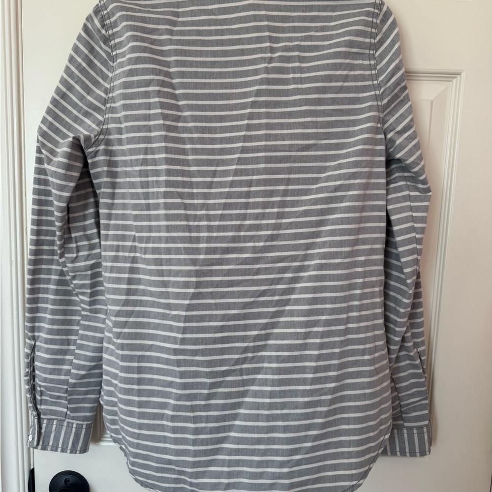 Like New Roxy Striped Button-Up Shirt - Picture 5 of 5